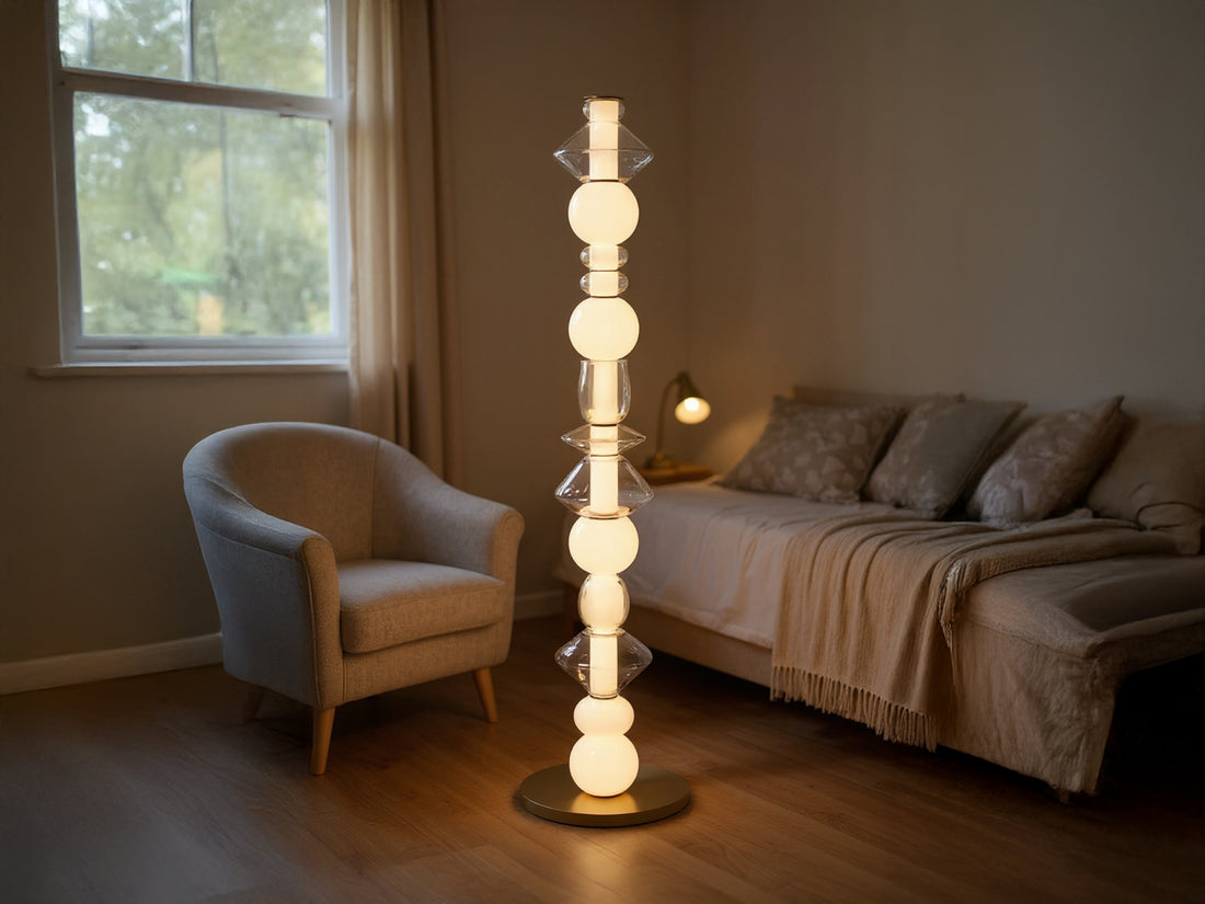 Customized Handmade Glass Floor Lamp