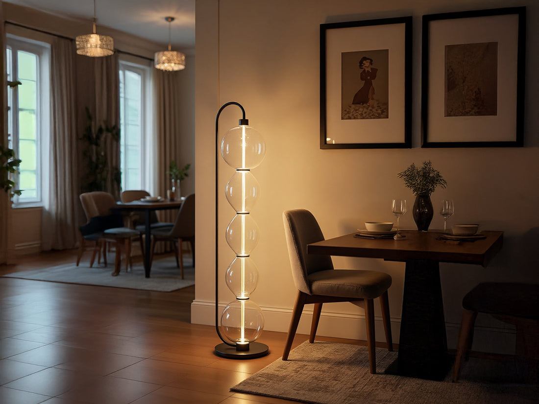 Customized Handmade Glass Floor Lamp