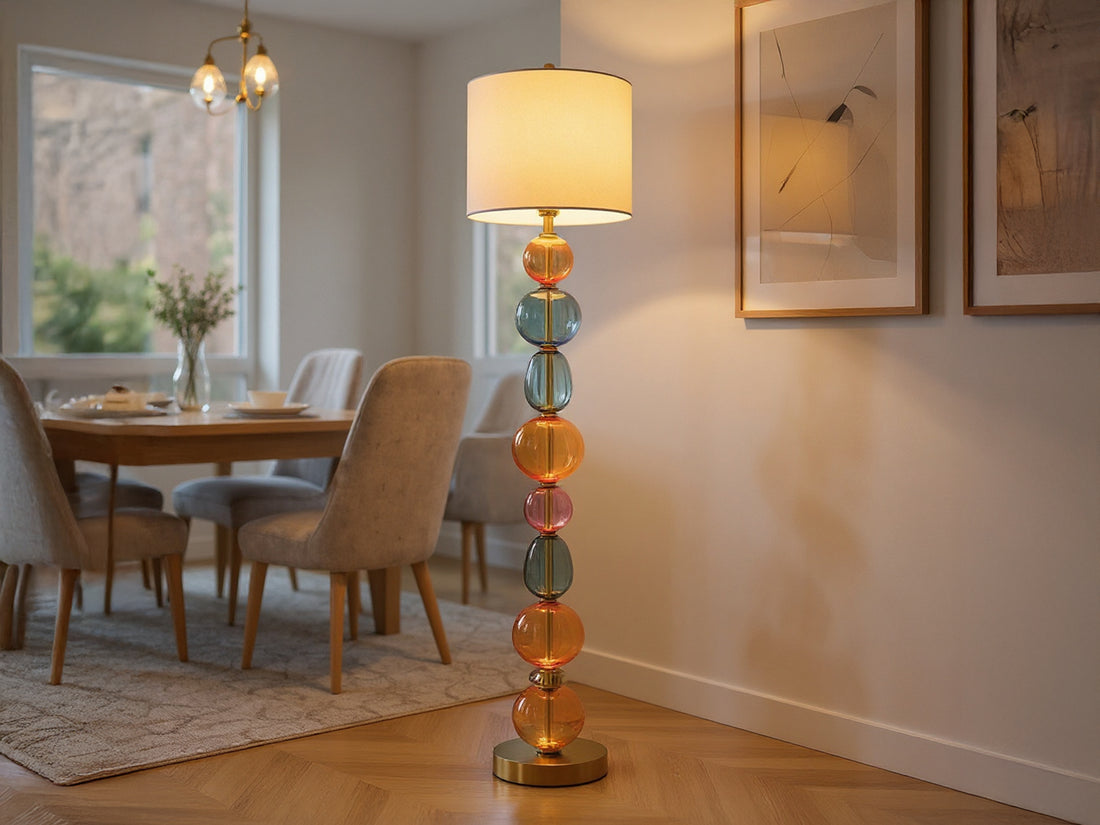 Customized Handcrafted Glass Modern Floor Lamp