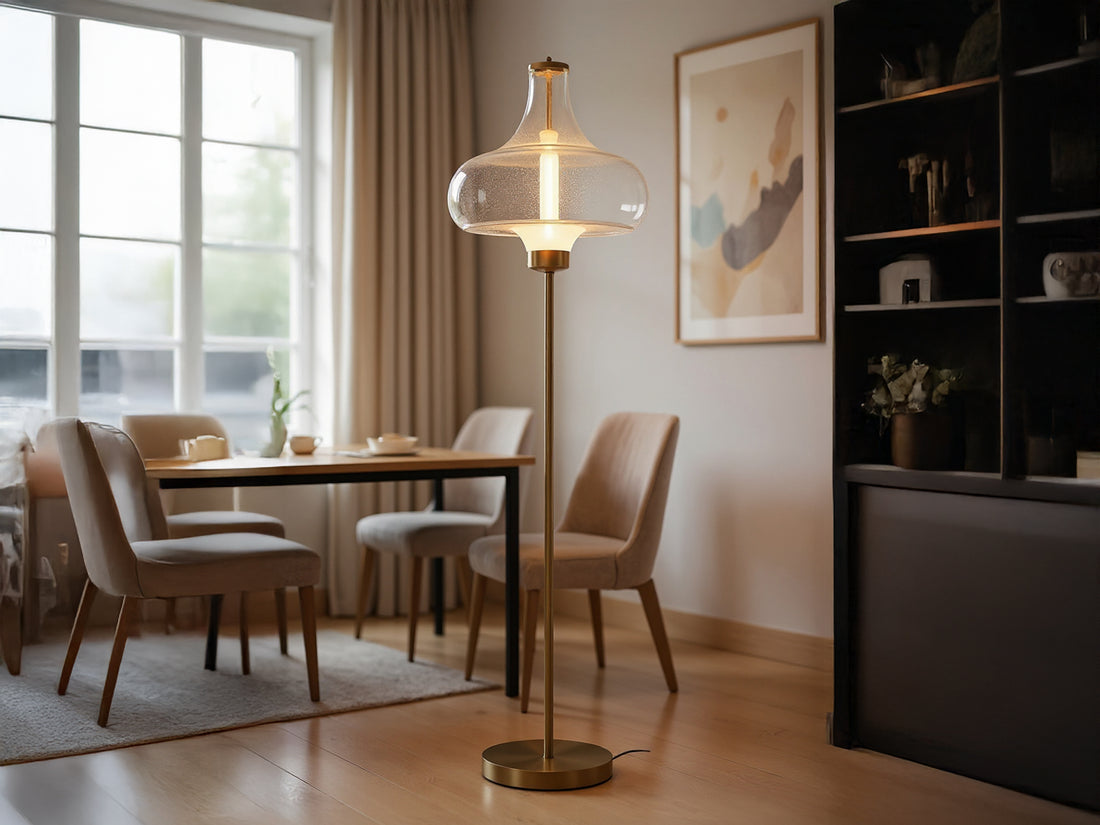 Customized Handmade Glass Floor Lamp