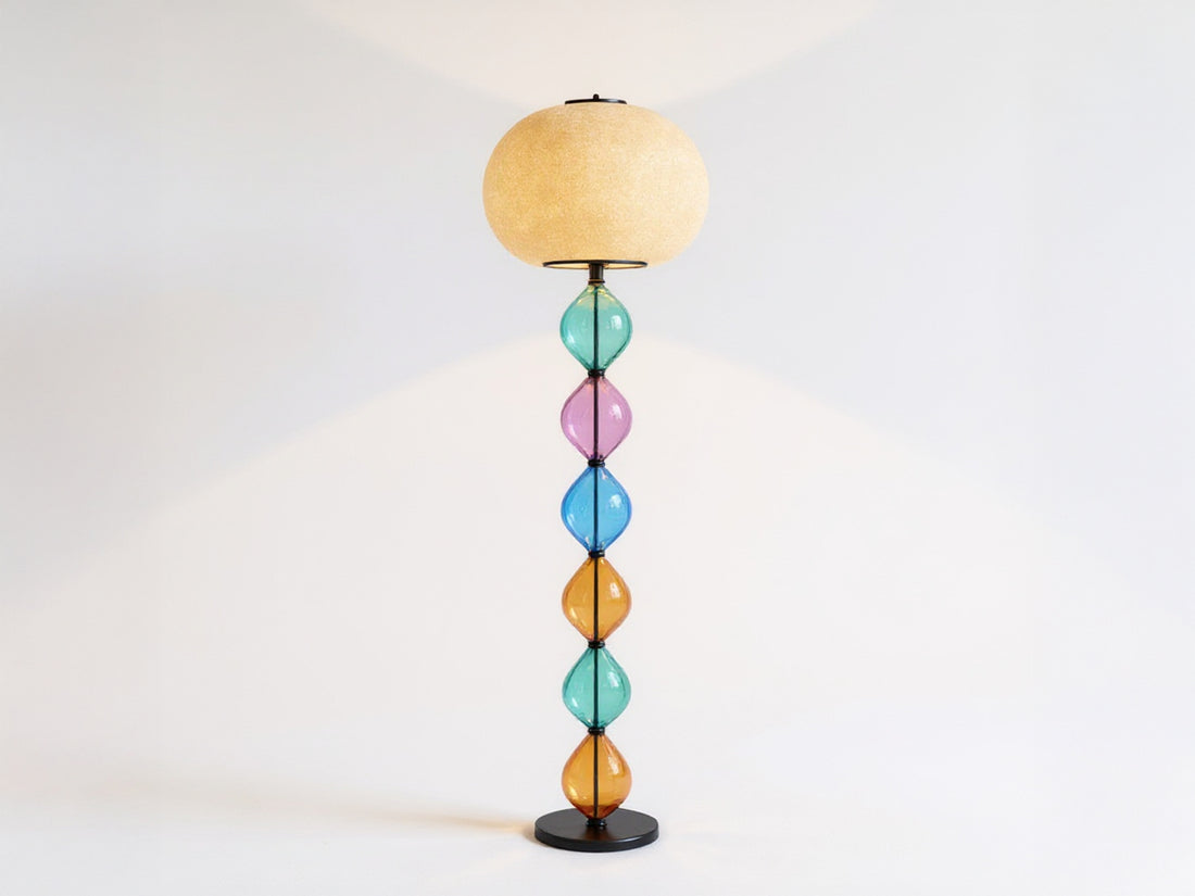 Modern Glass Floor Lamp