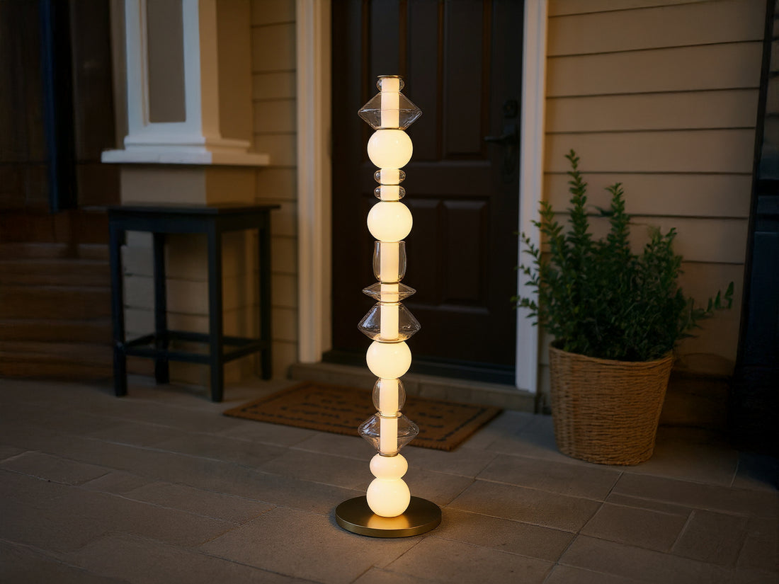 Customized Handmade Glass Floor Lamp