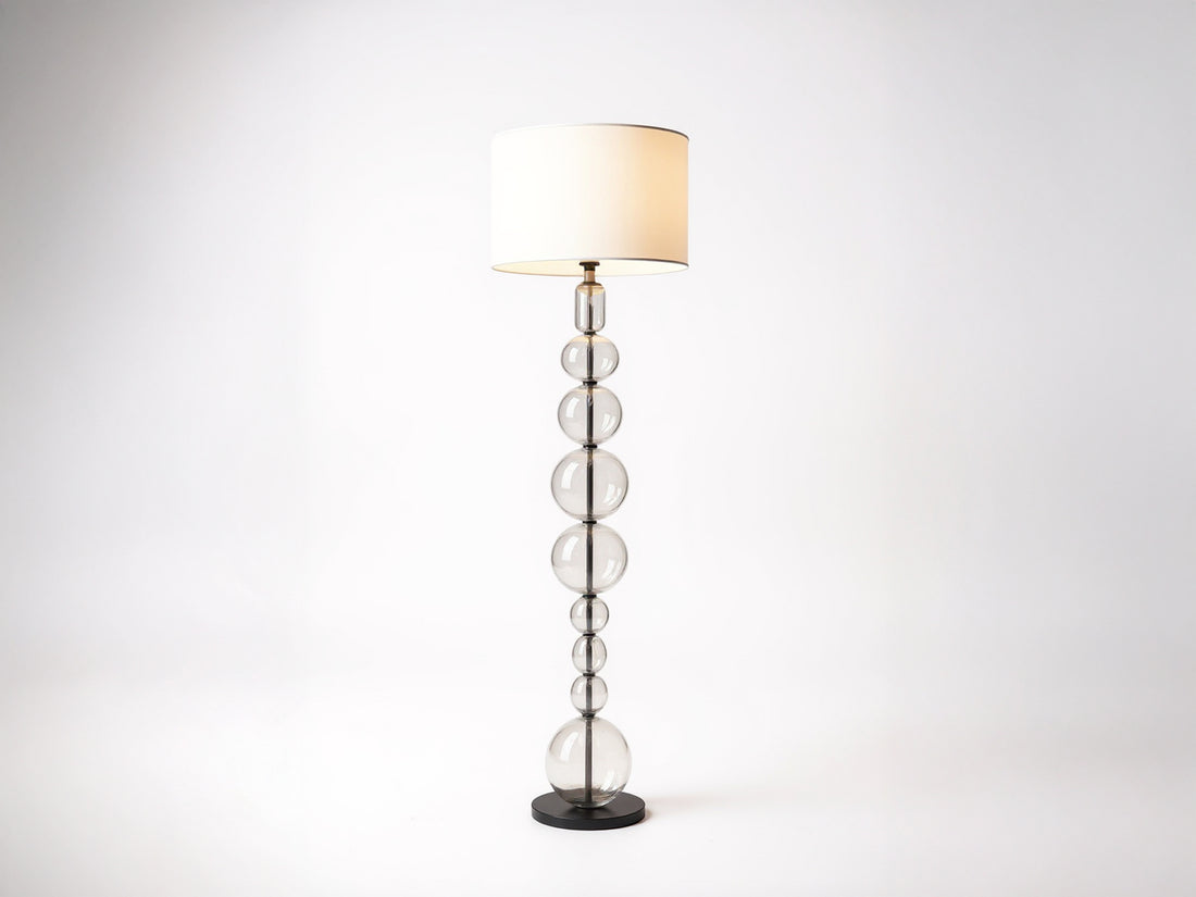 Customizable Handmade Glass Floor Lamp