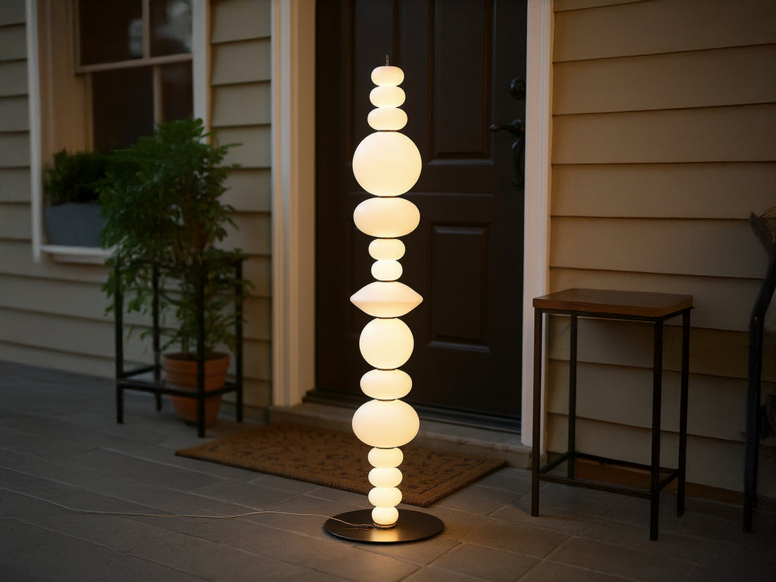 Customized Modern Glass Floor Lamp