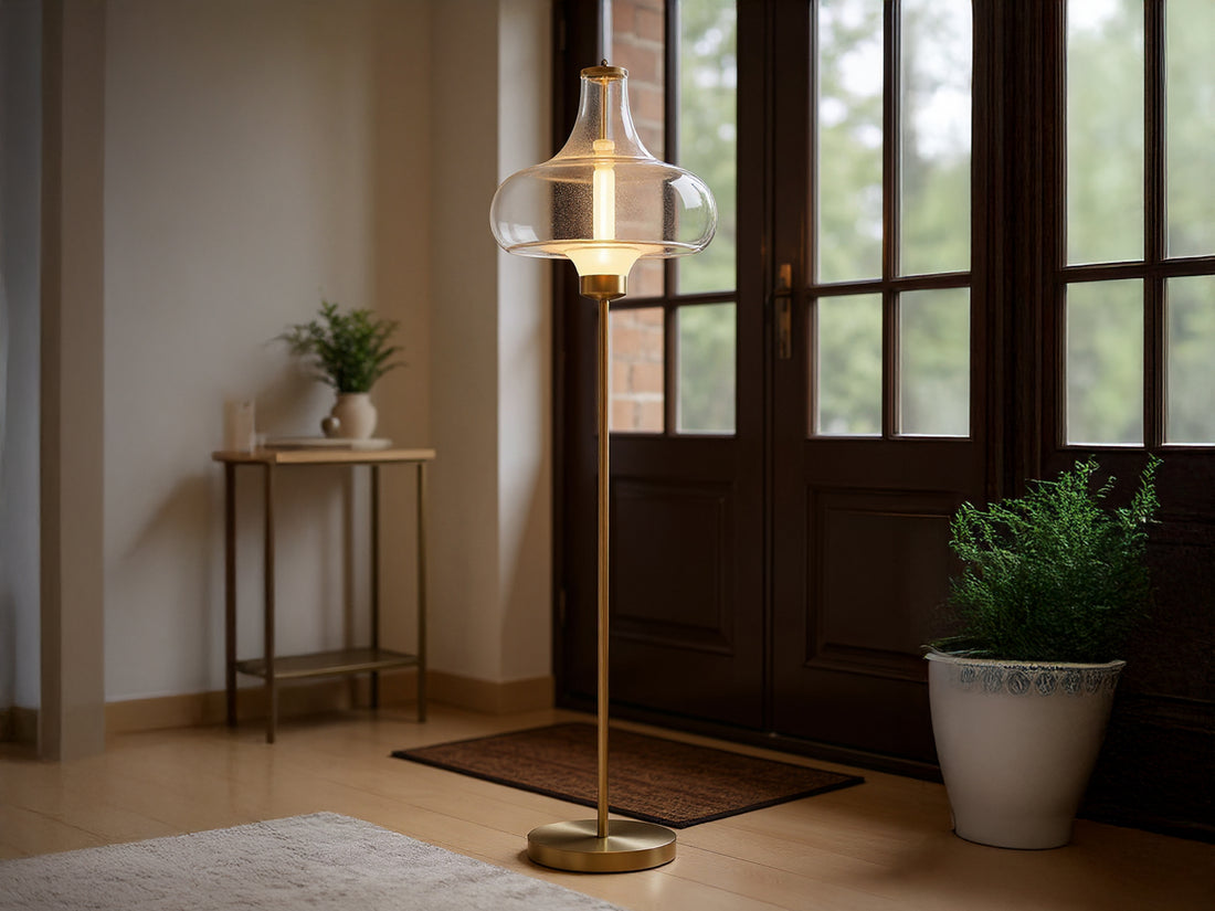 Customized Handmade Glass Floor Lamp