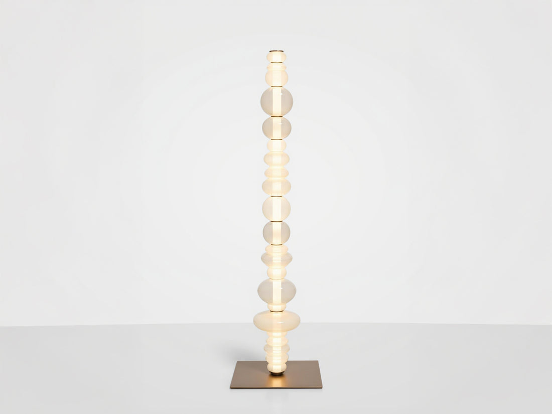 Customized Glass Floor Lamp