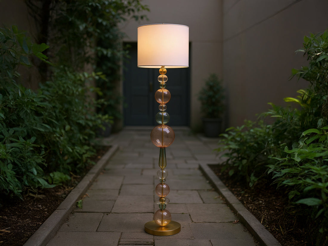 Customized Handmade Glass Floor Lamp