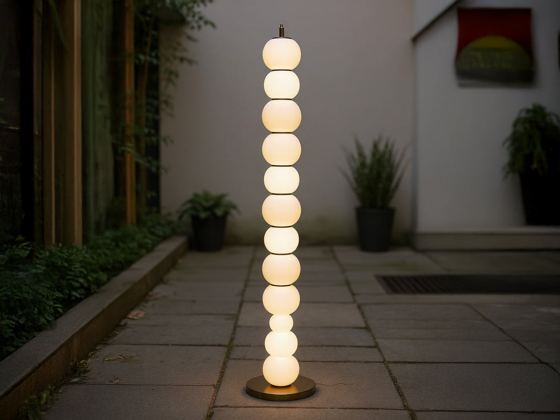 Customized Handmade Glass Floor Lamp