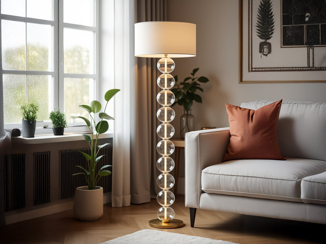 Customized Modern Glass Floor Lamp