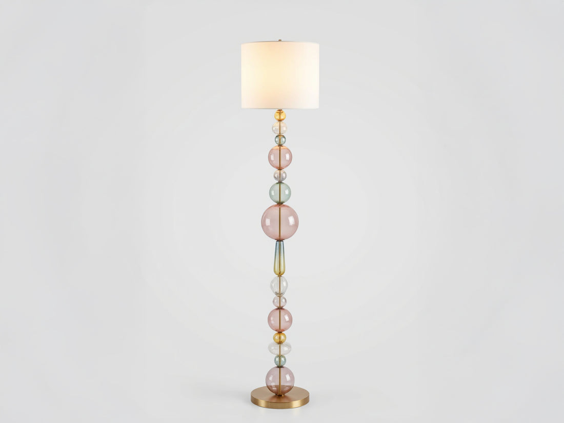 Customized Handmade Glass Floor Lamp