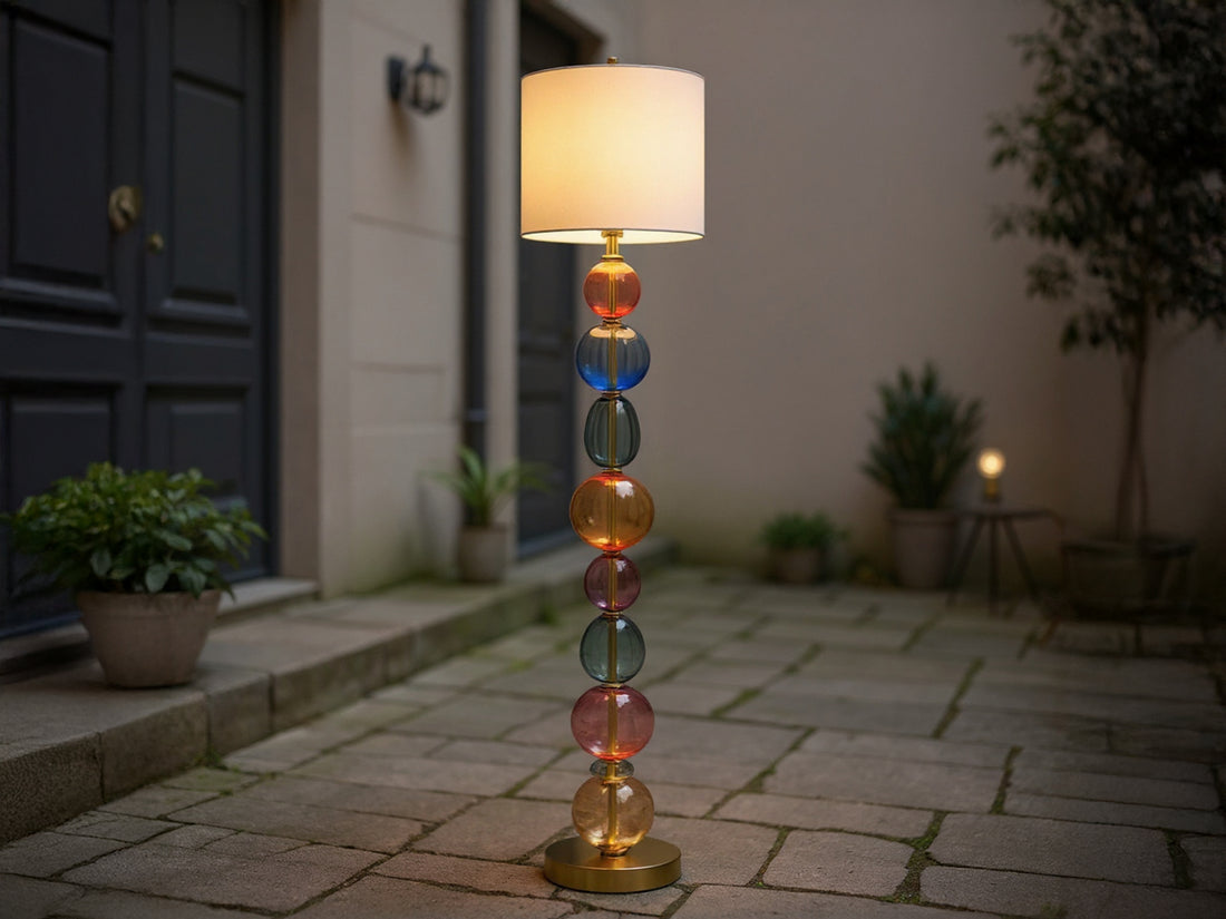Customized Handcrafted Glass Modern Floor Lamp