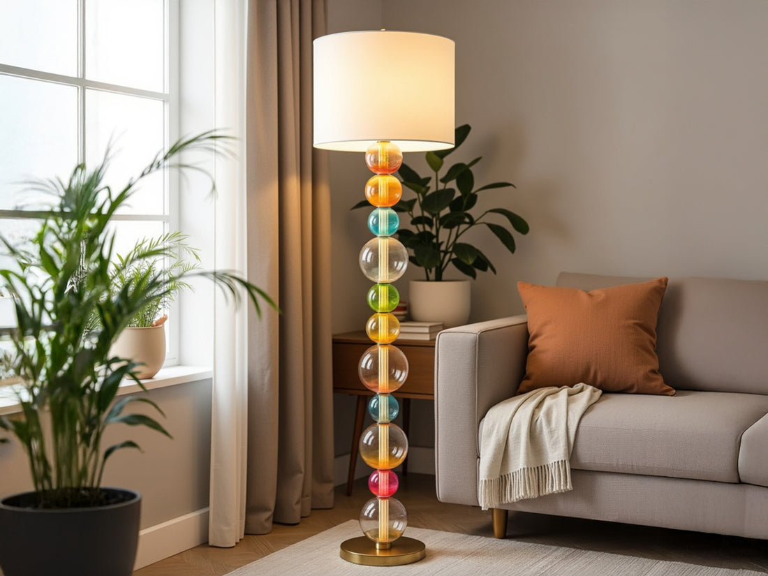 Customized Handcrafted Glass Modern Floor Lamp