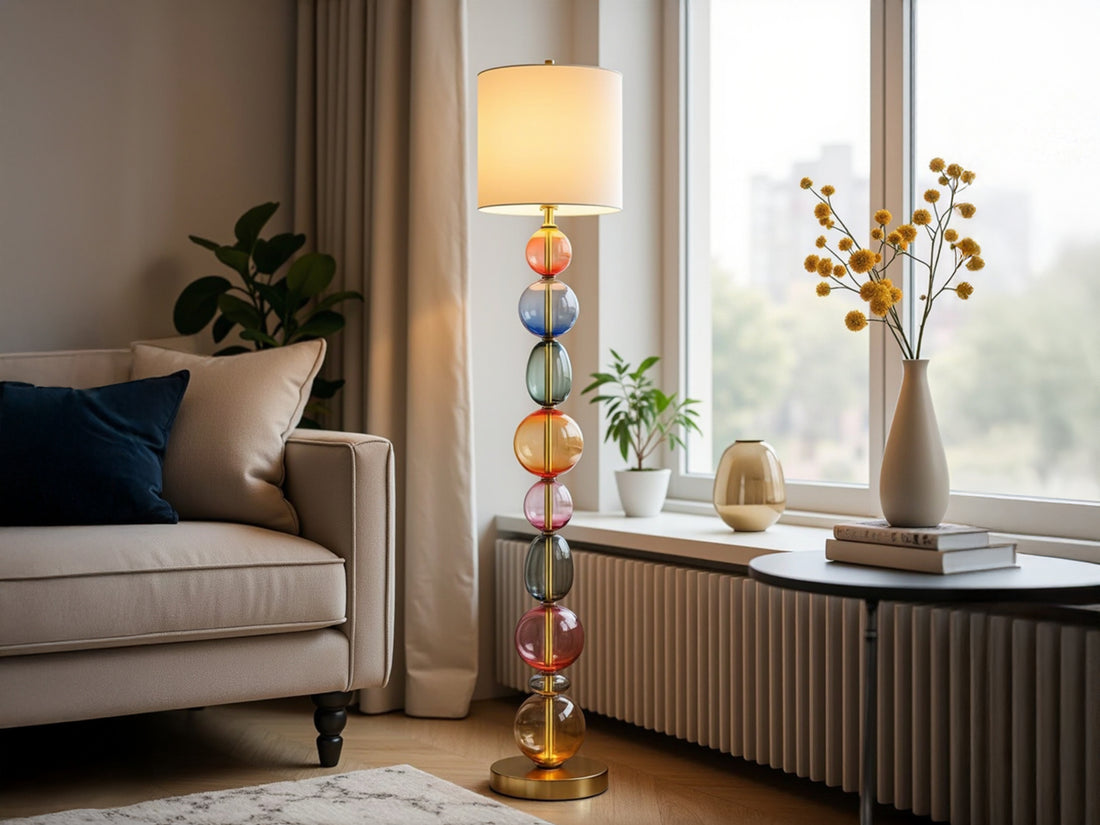 Customized Handcrafted Glass Modern Floor Lamp