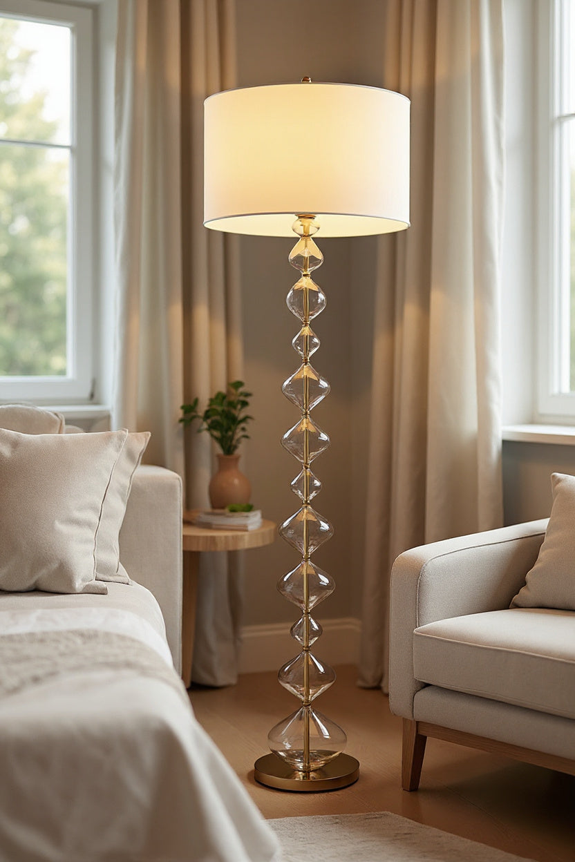Customized Handmade Glass Floor Lamp
