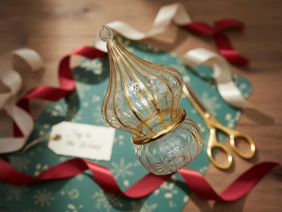 Crown Christmas ornament handmade