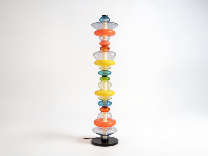 Handmade Colorful Glass Floor Lamp