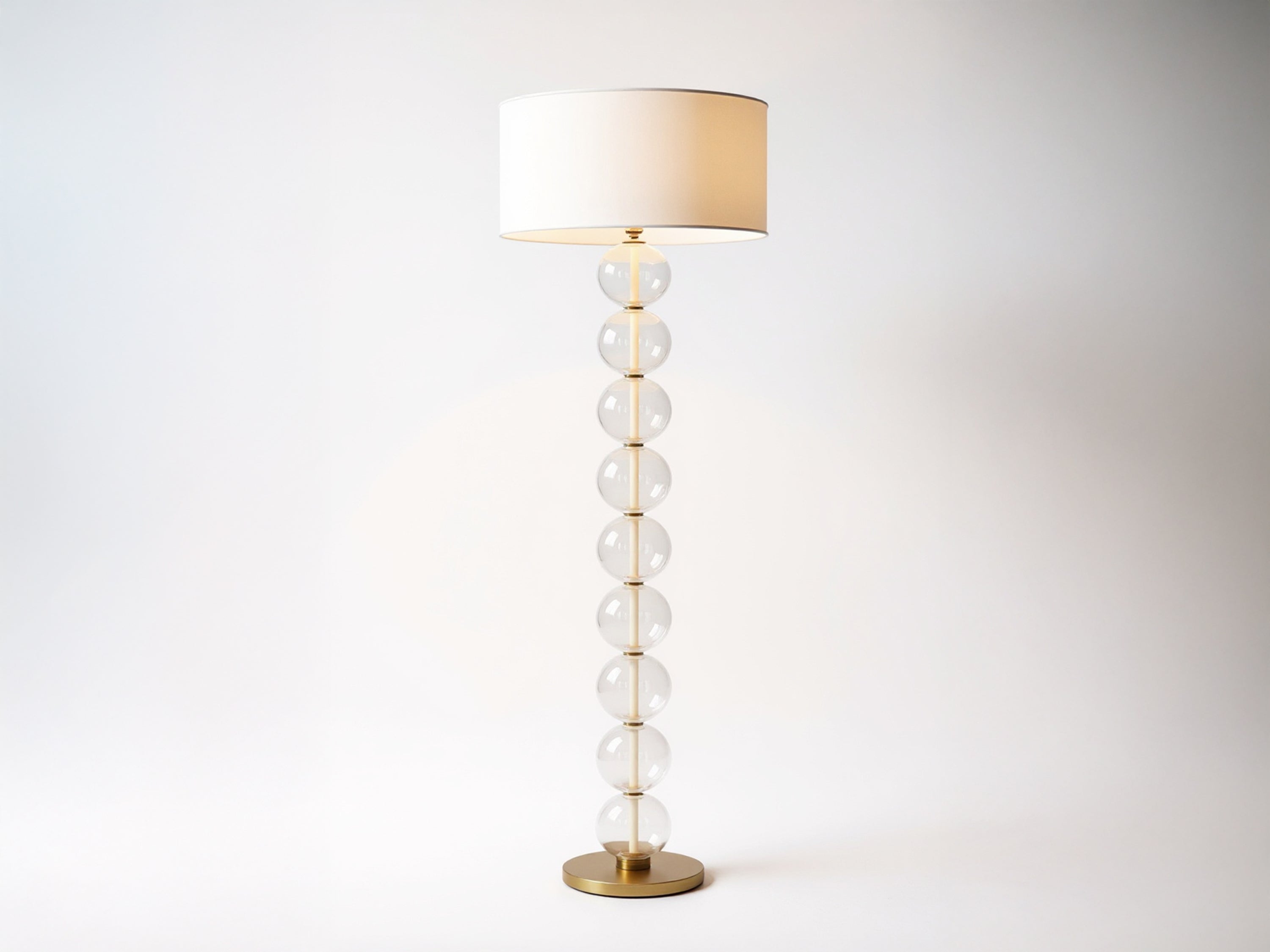 Customized Modern Glass Floor Lamp