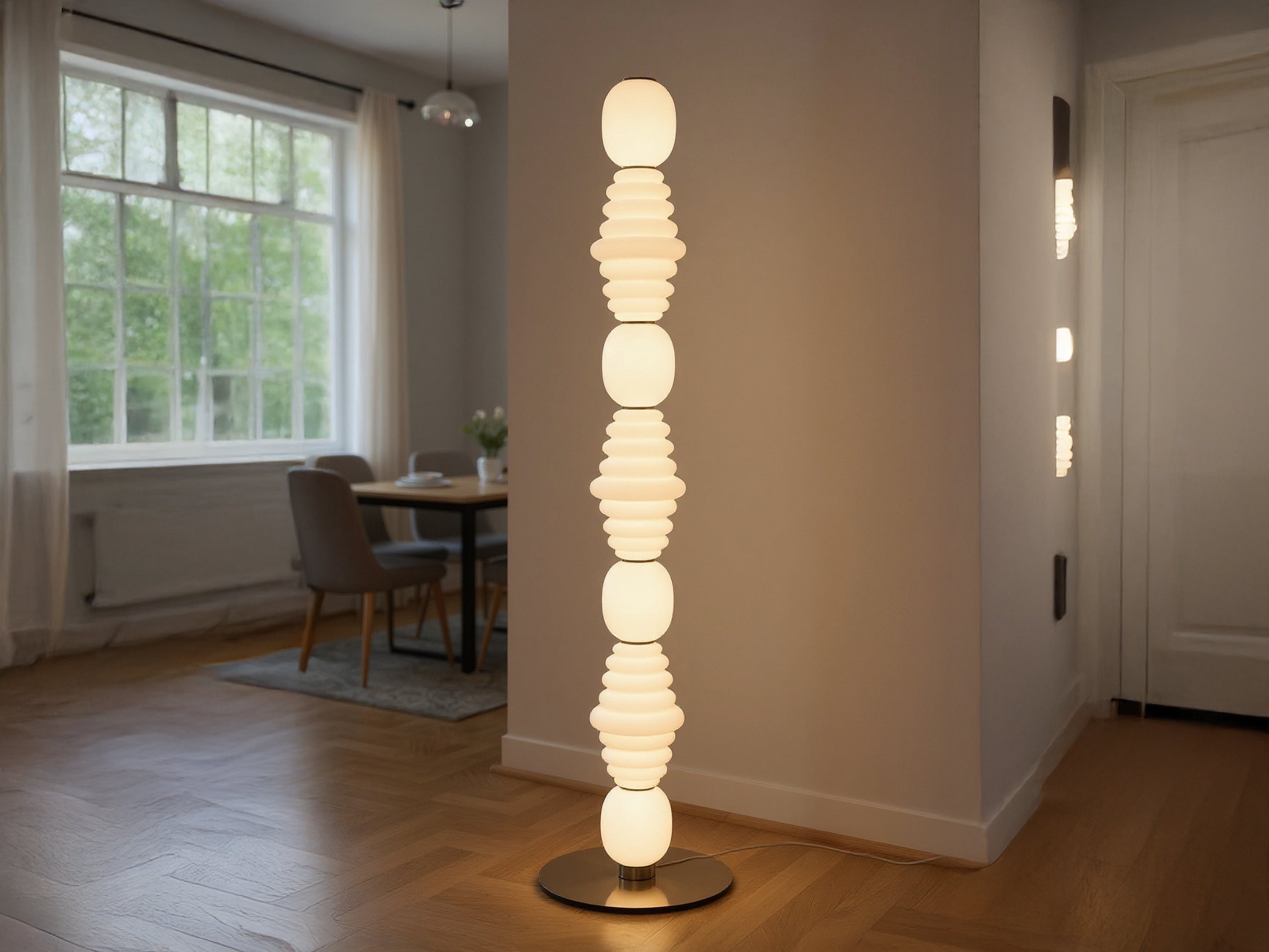 Customized Modern Glass Floor Lamp