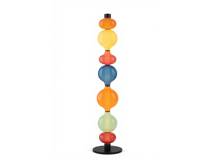 Glass Floor Lamp Unique Tall Standing Lamp