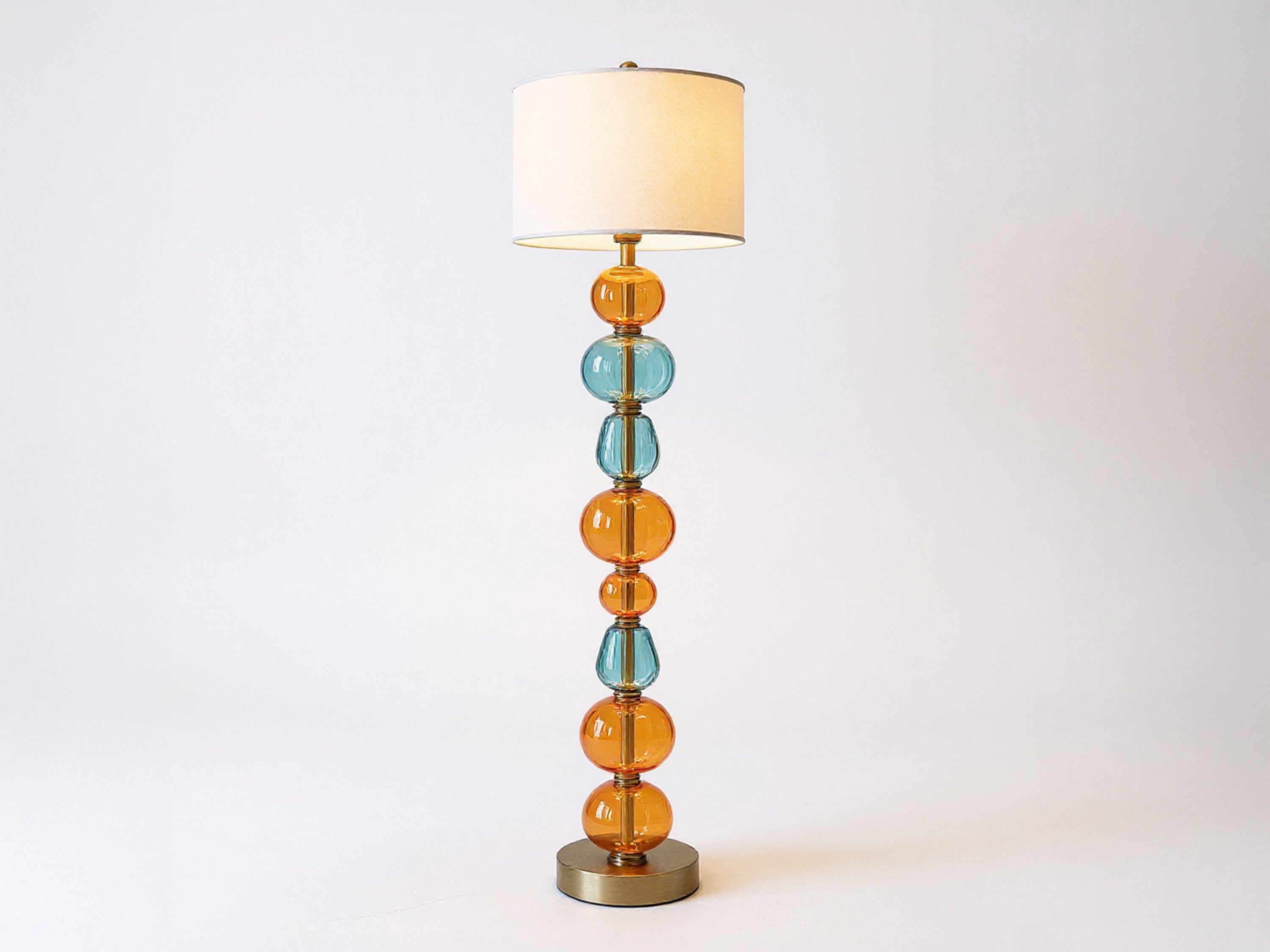 Customized Handcrafted Glass Modern Floor Lamp
