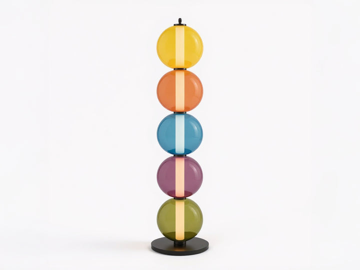 Customized Colorful Glass Floor Lamp