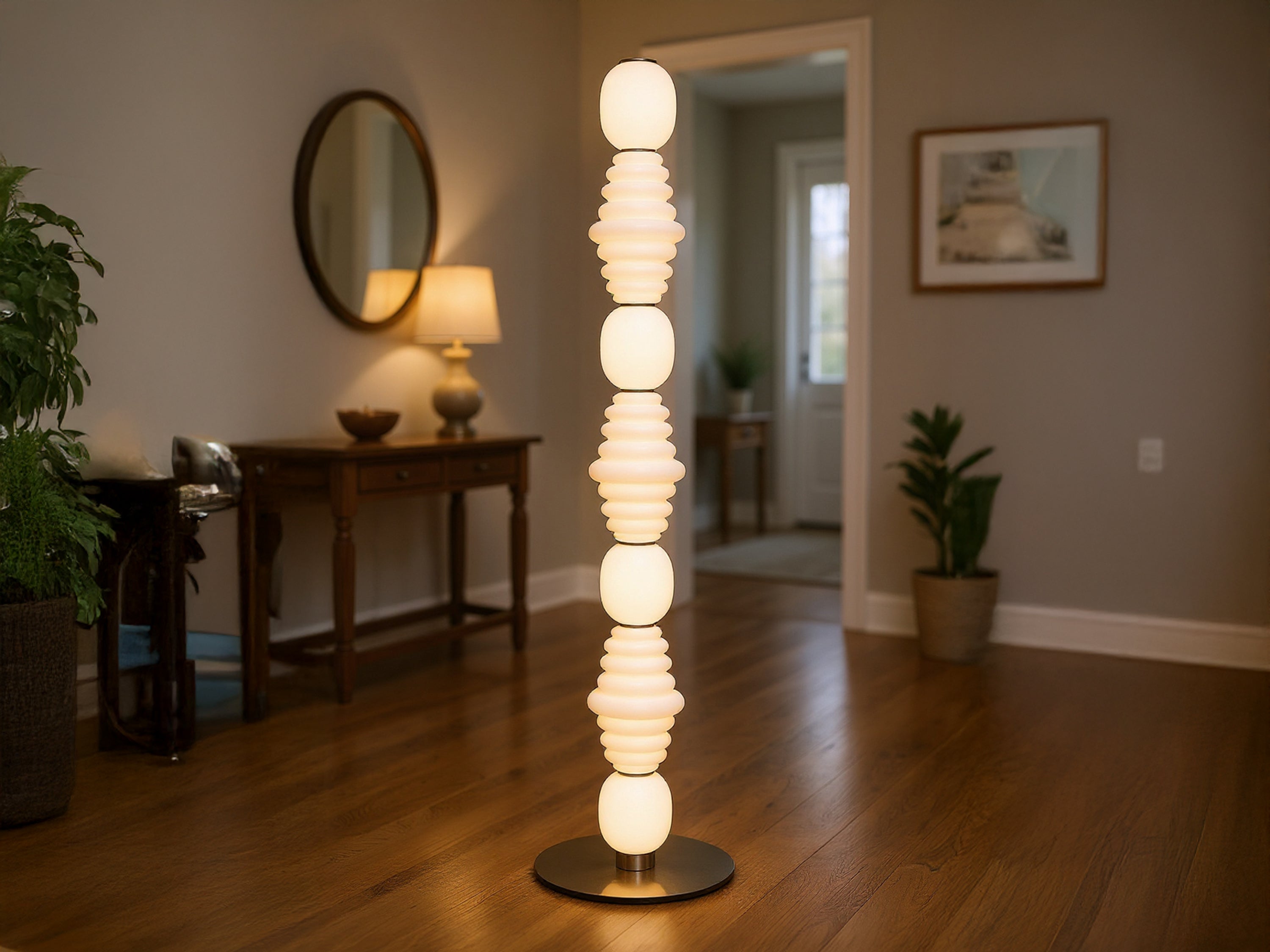 Customized Modern Glass Floor Lamp