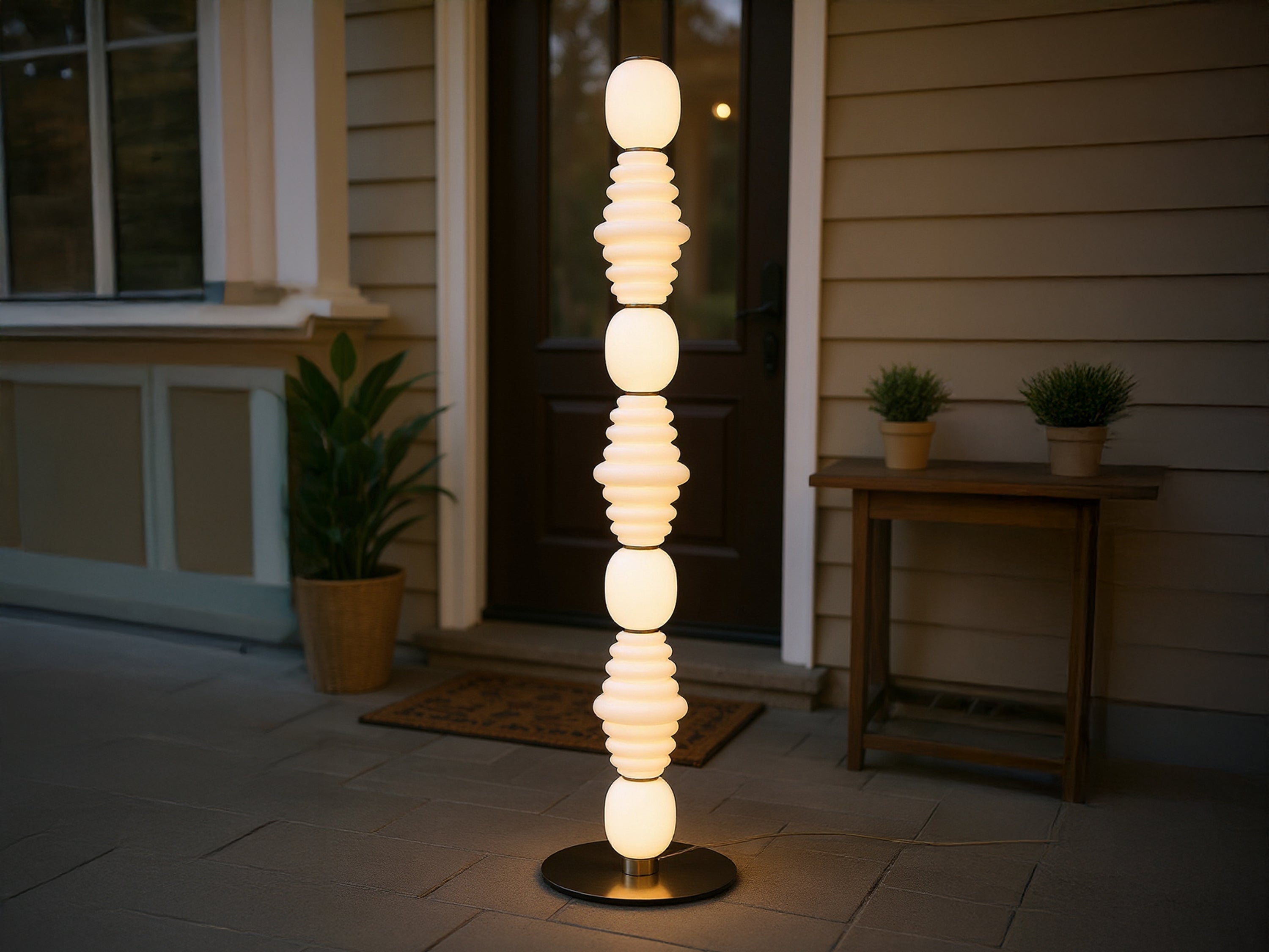 Customized Modern Glass Floor Lamp