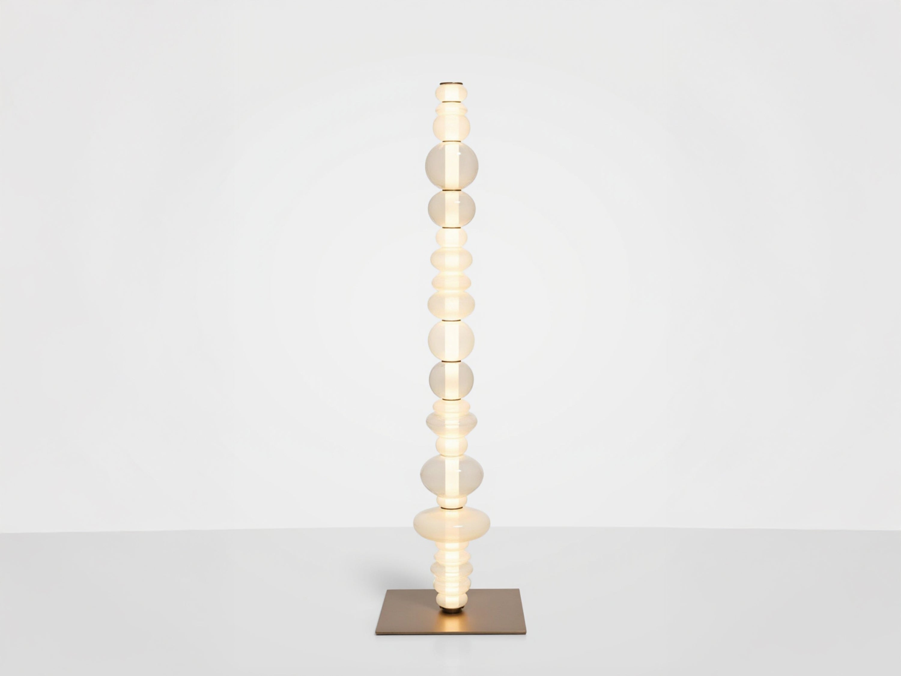 Customized Glass Floor Lamp