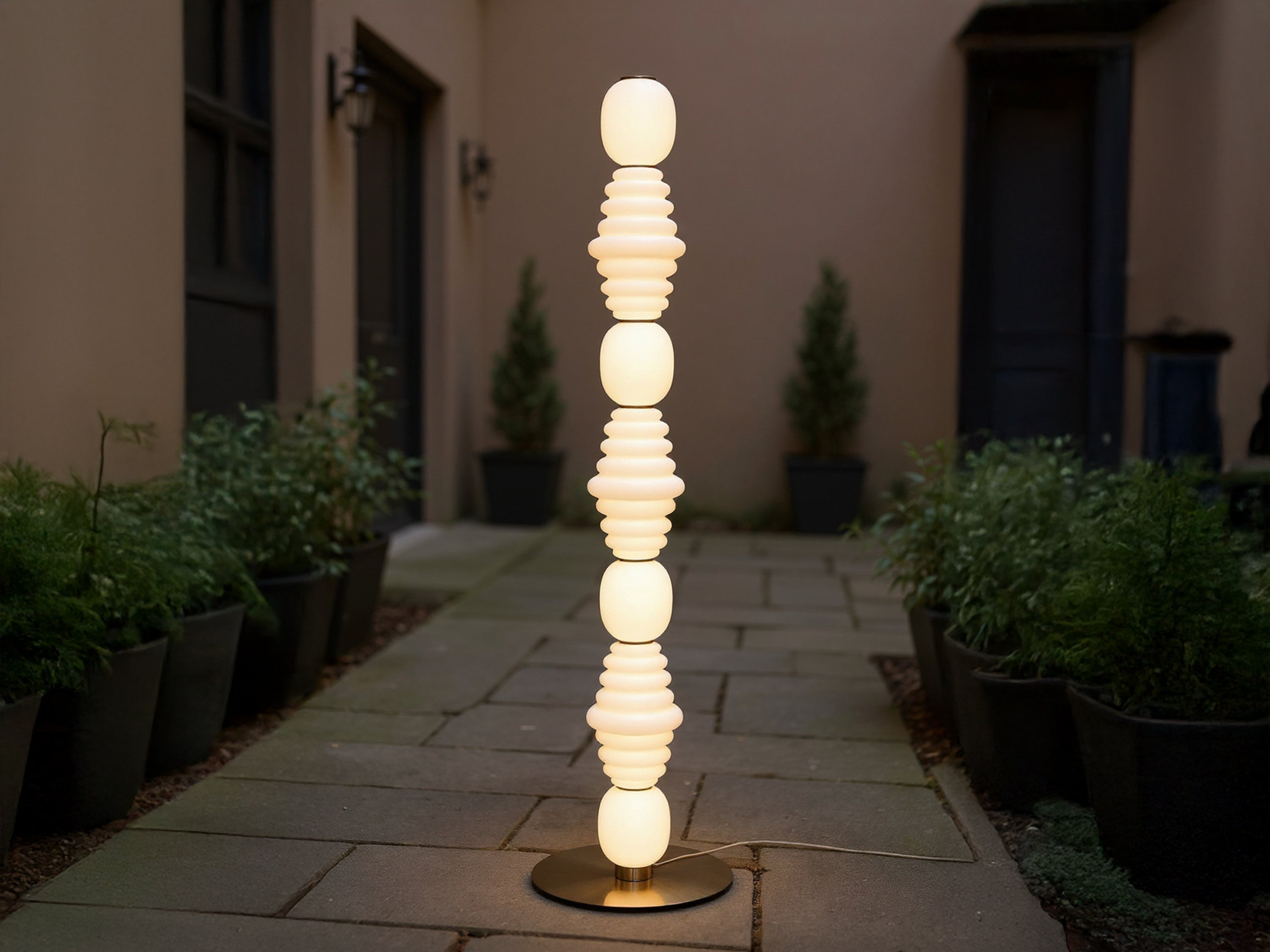 Customized Modern Glass Floor Lamp