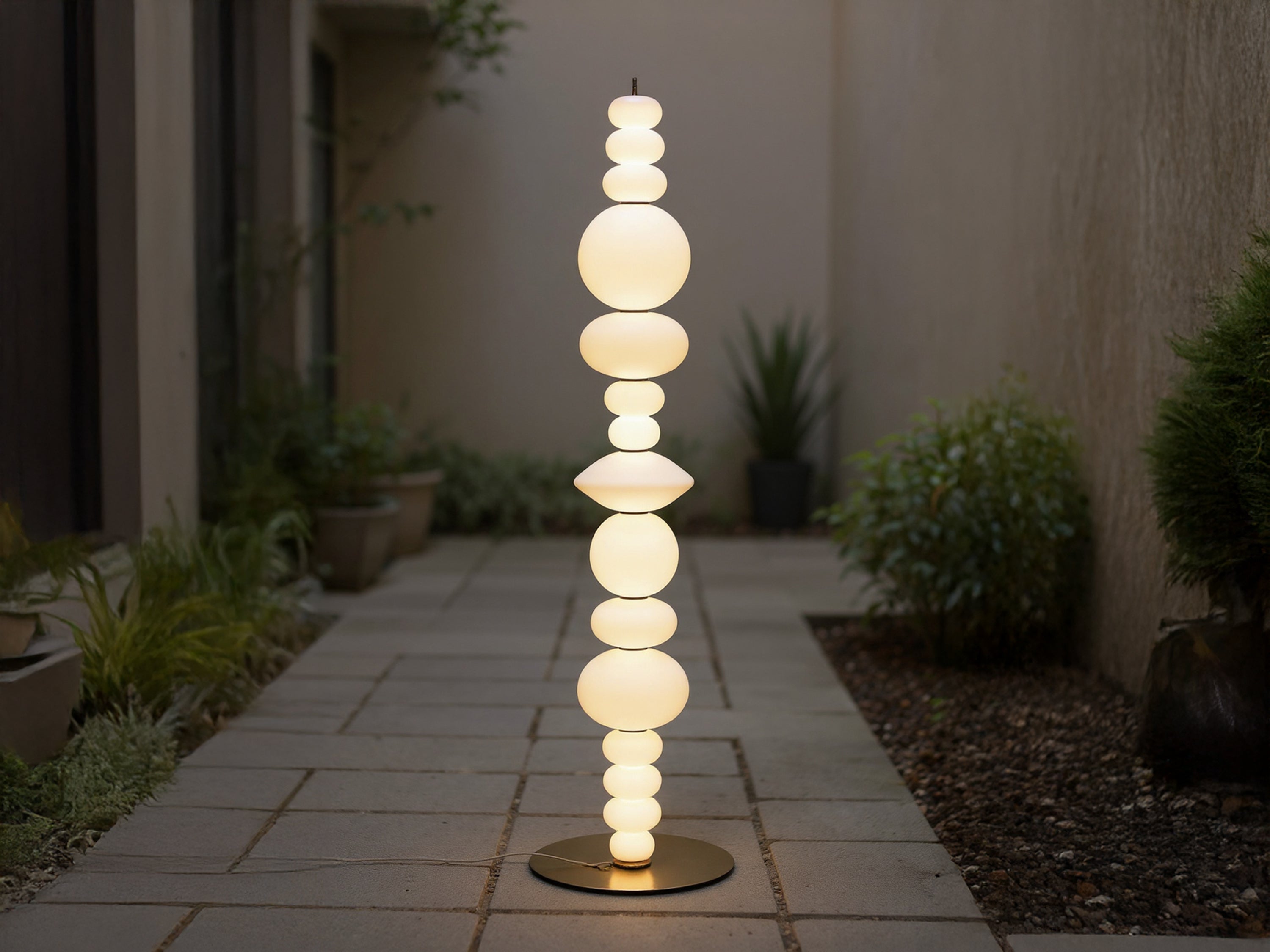 Customized Modern Glass Floor Lamp