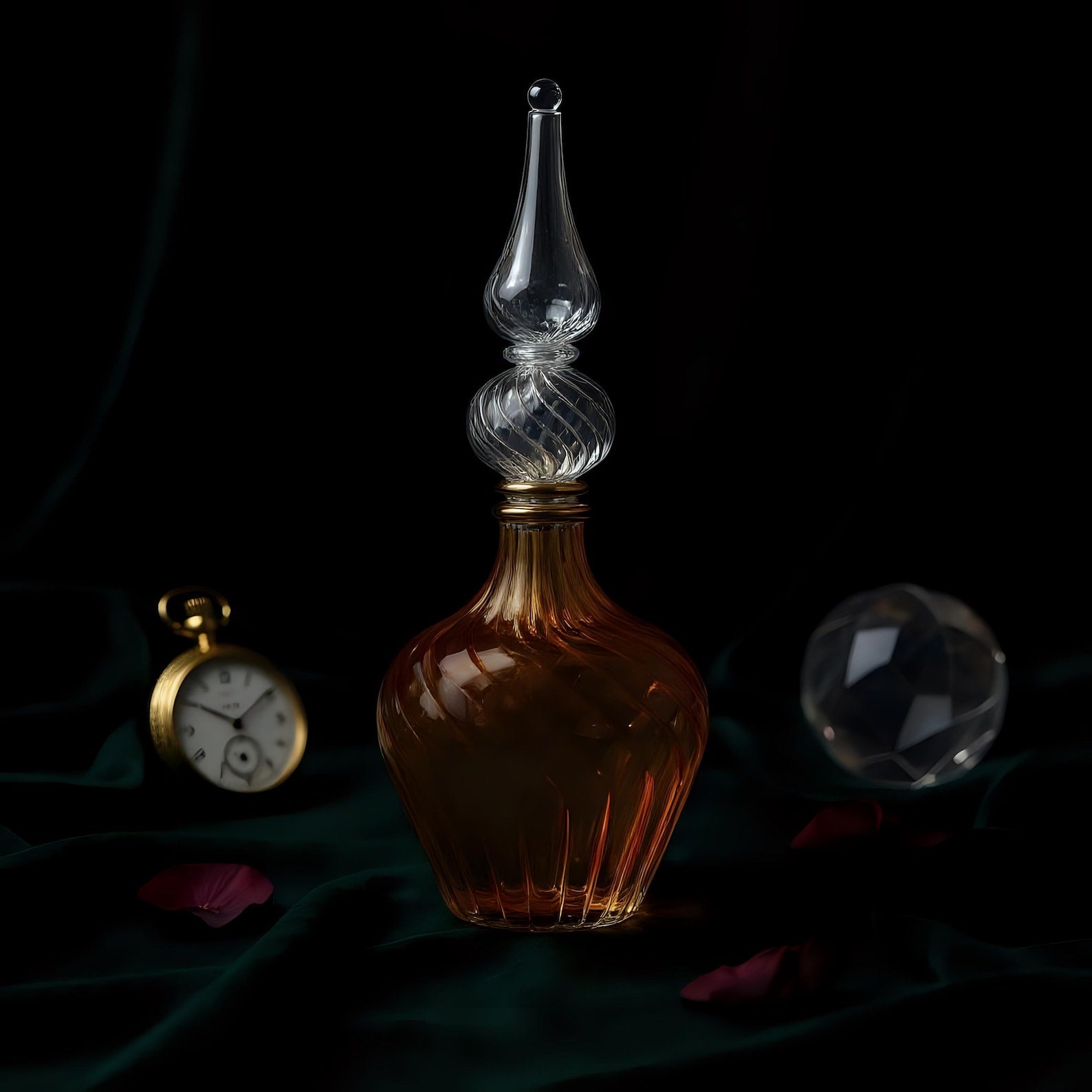 Personalized Glass Perfume Bottle