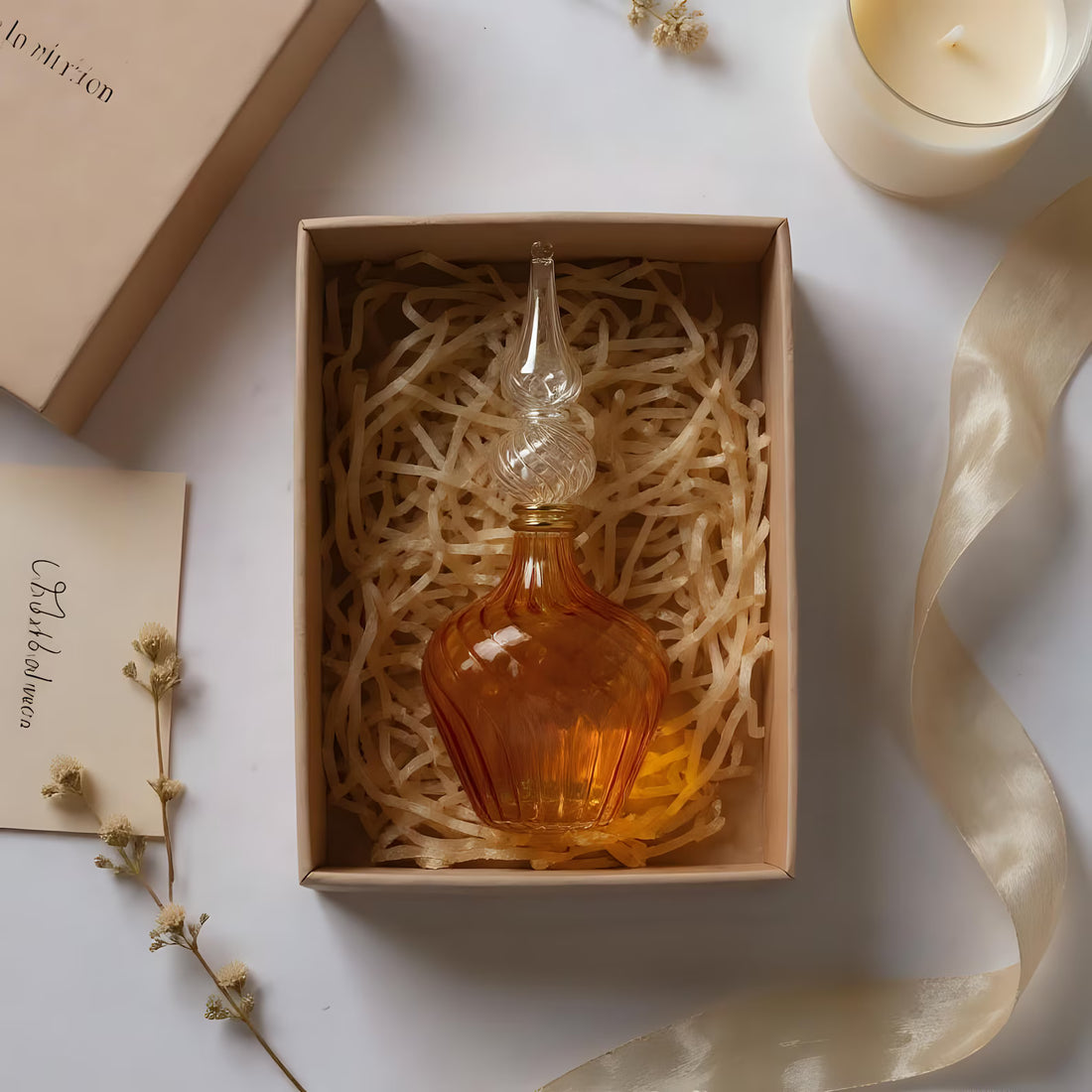 Personalized Glass Perfume Bottle