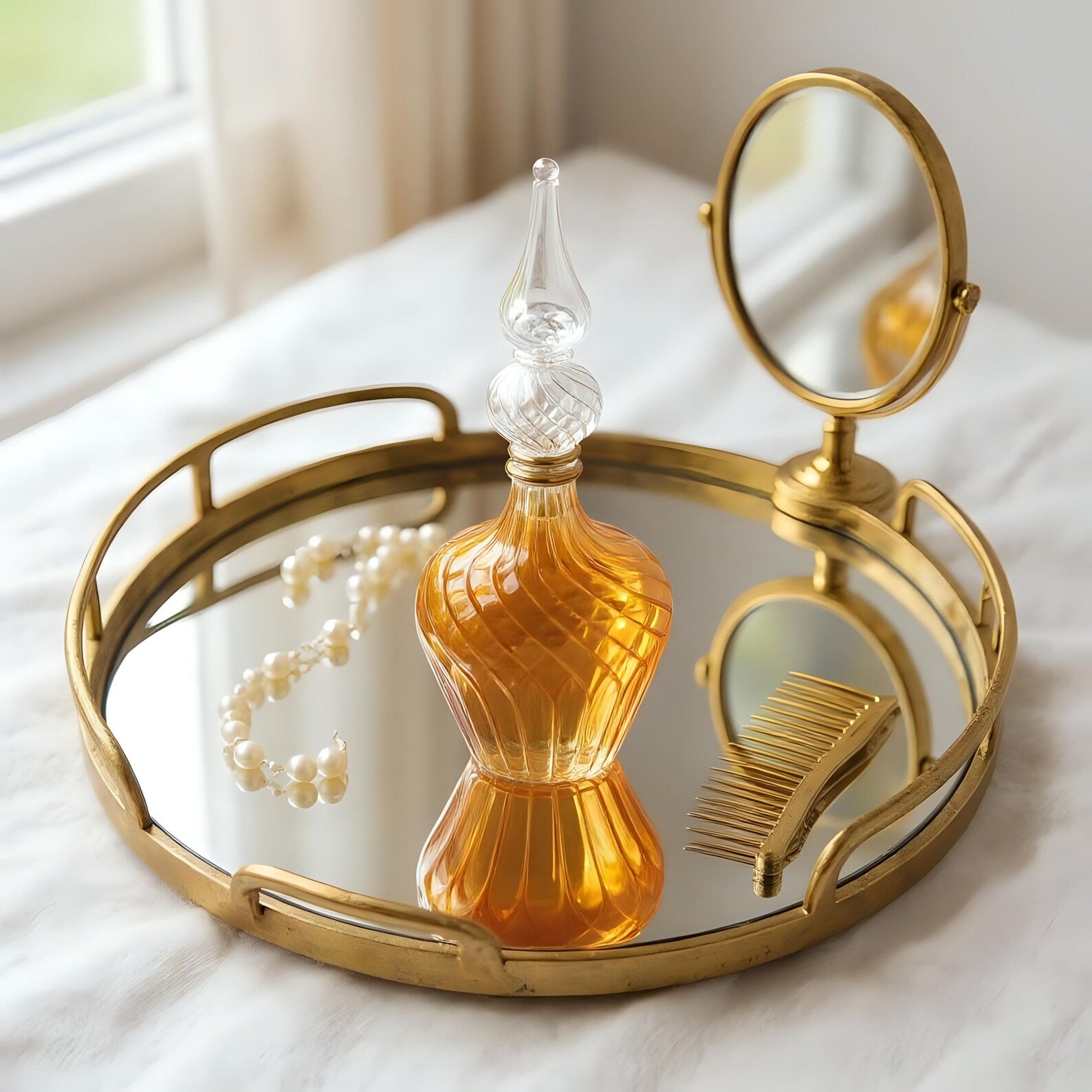 Personalized Glass Perfume Bottle