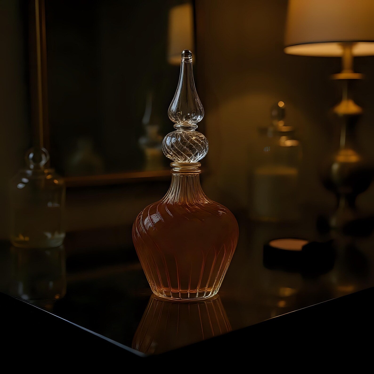 Personalized Glass Perfume Bottle