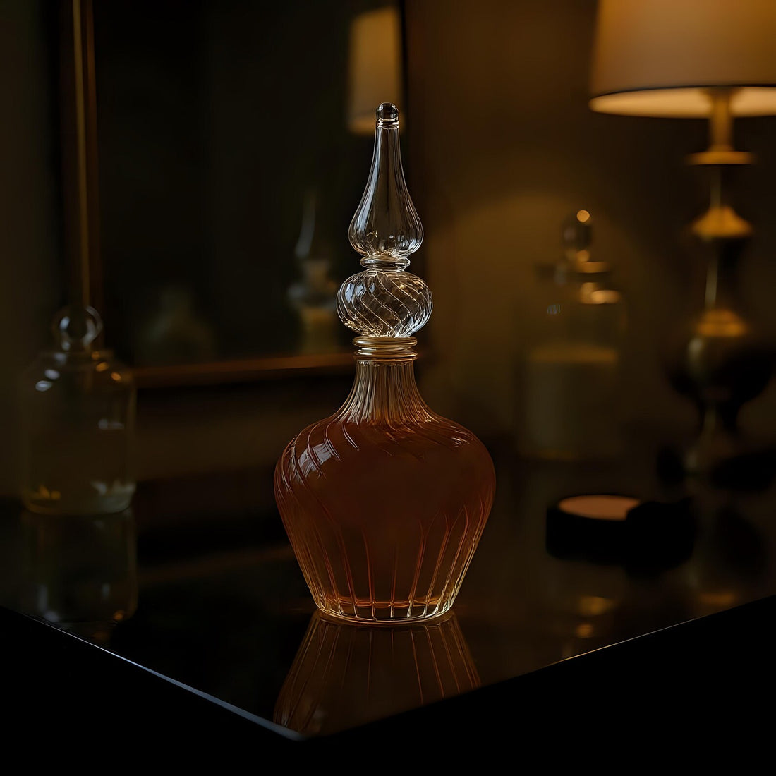 Personalized Glass Perfume Bottle