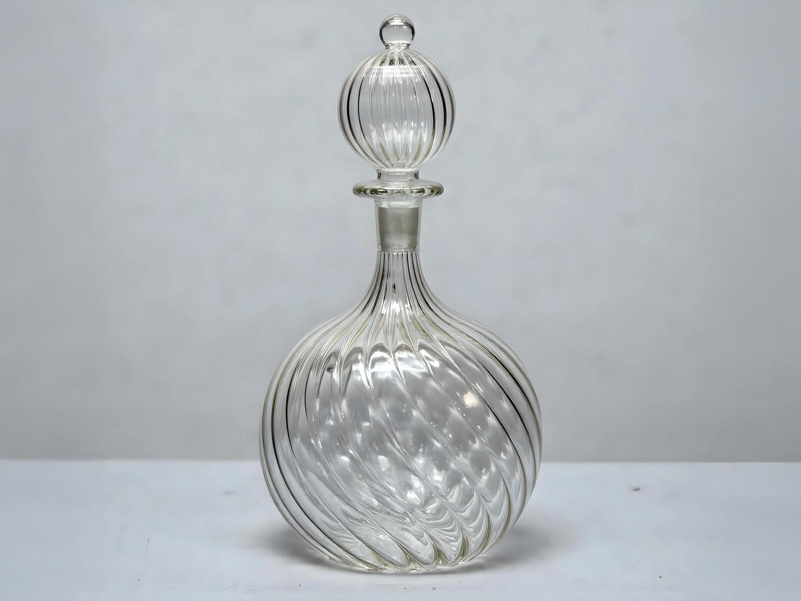 Blown Glass Perfume Bottle