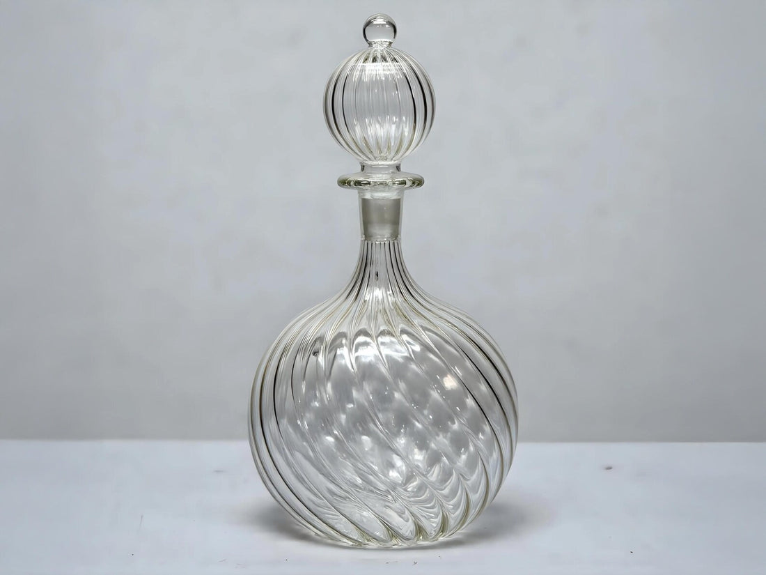 Blown Glass Perfume Bottle