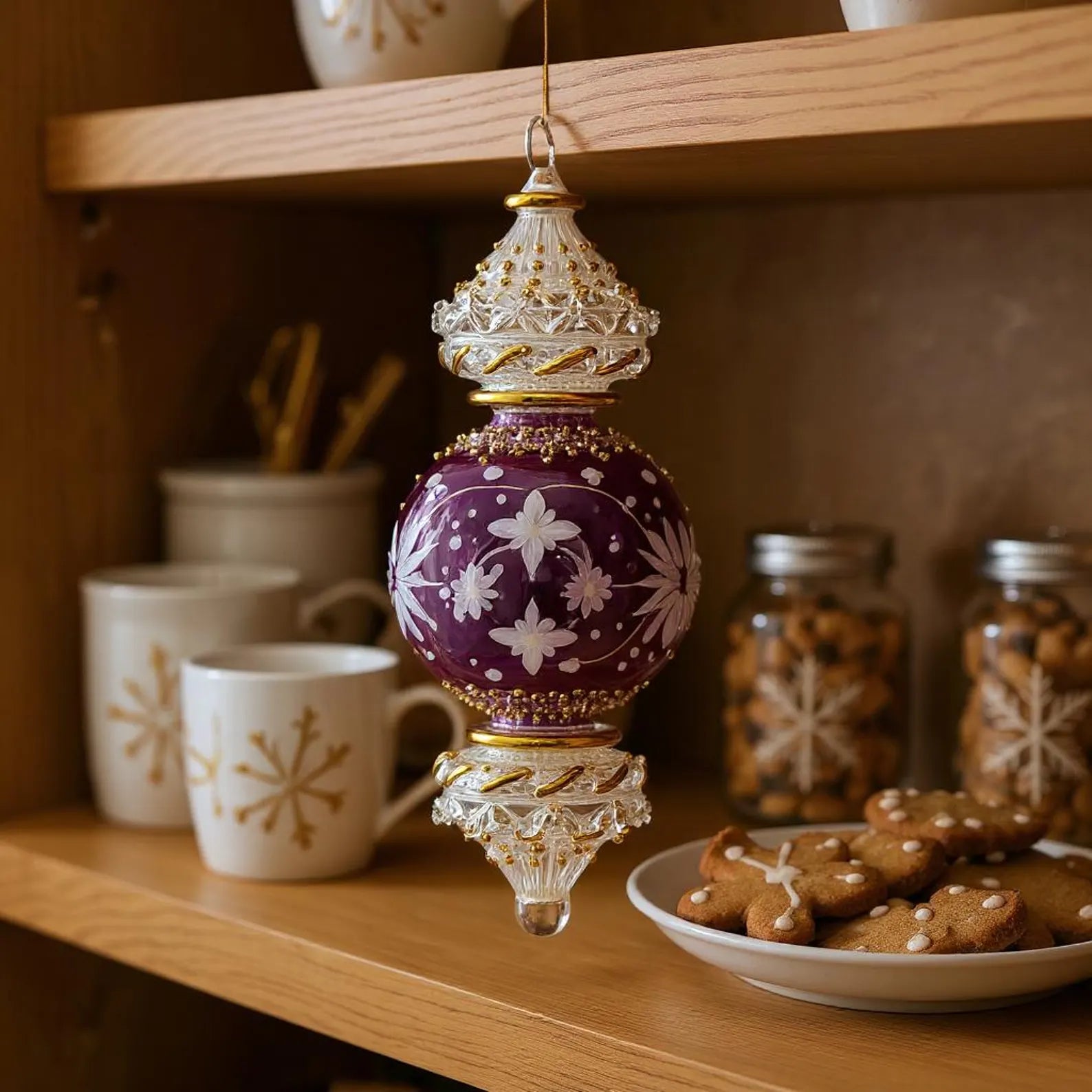 Blown Glass Christmas Ornaments