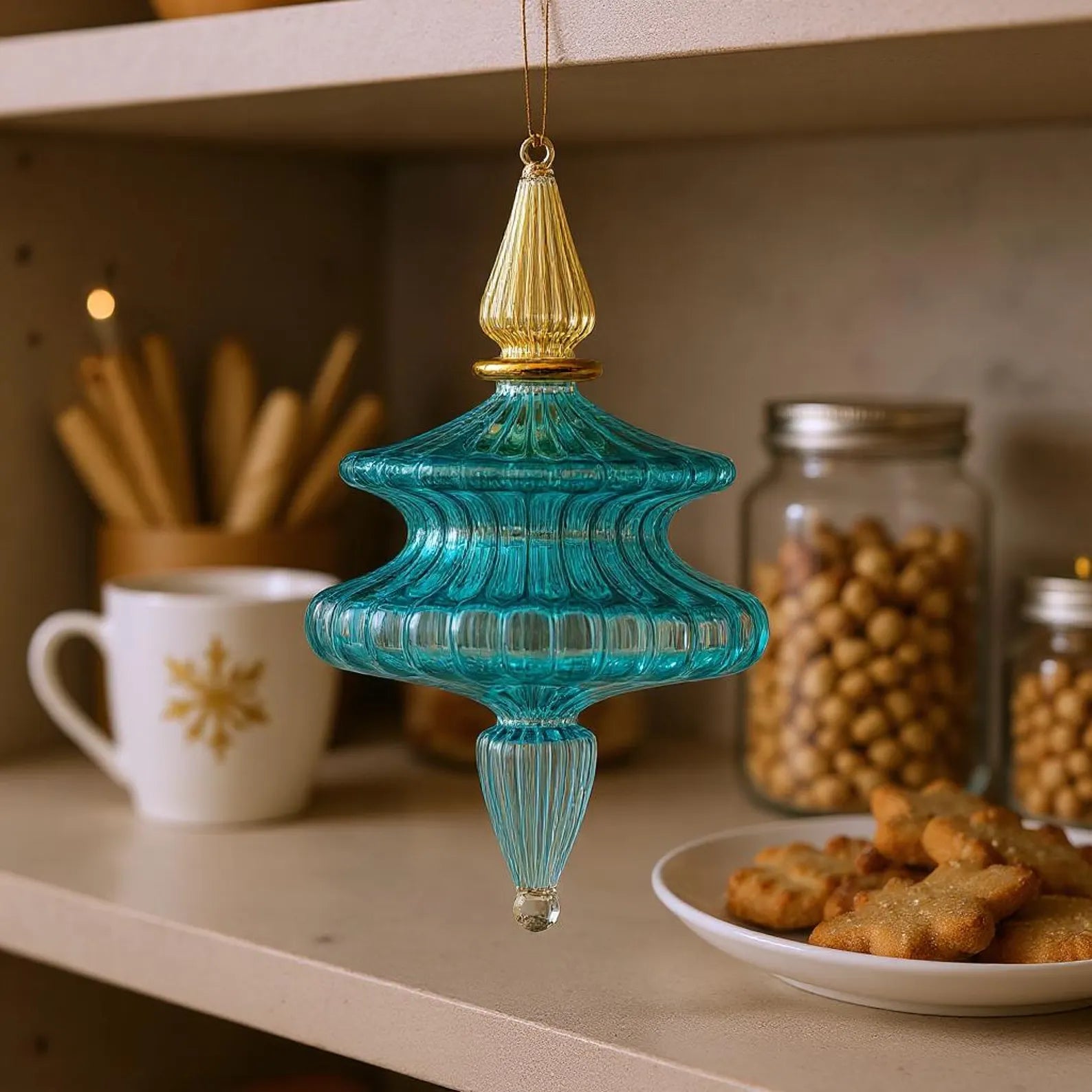 Handmade Blown Glass Christmas