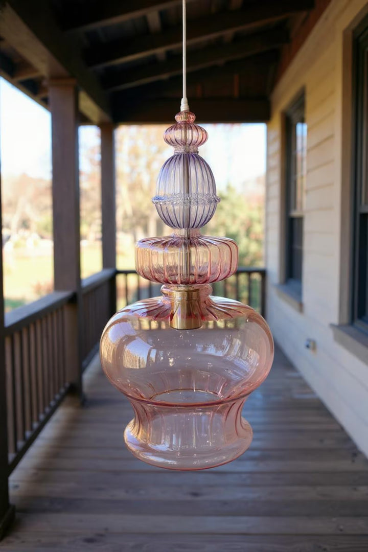 Blown Glass Pendant light