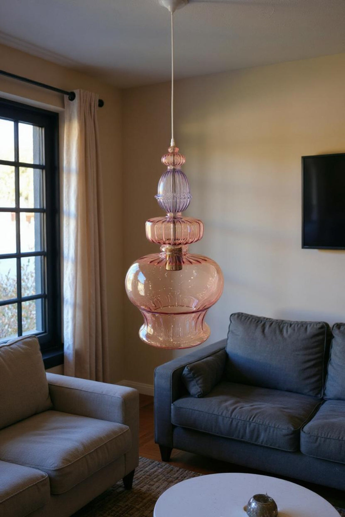 Blown Glass Pendant light