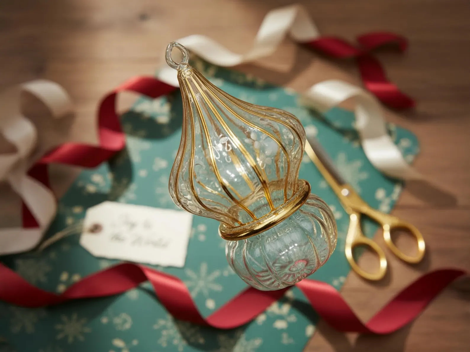 Crown Christmas ornament handmade