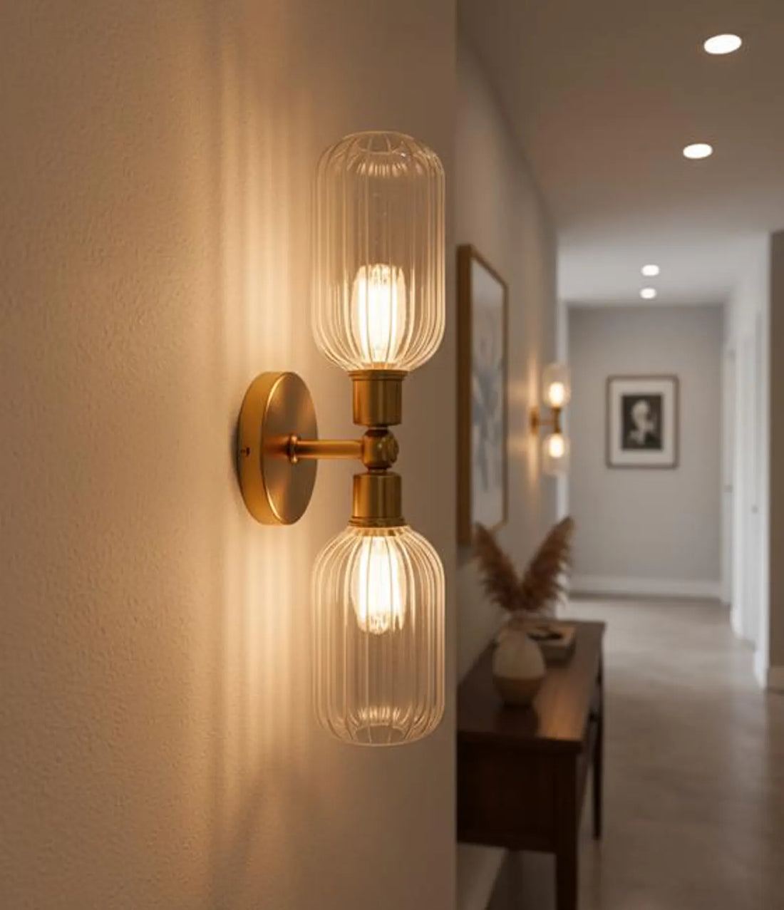 Brass Wall Sconce