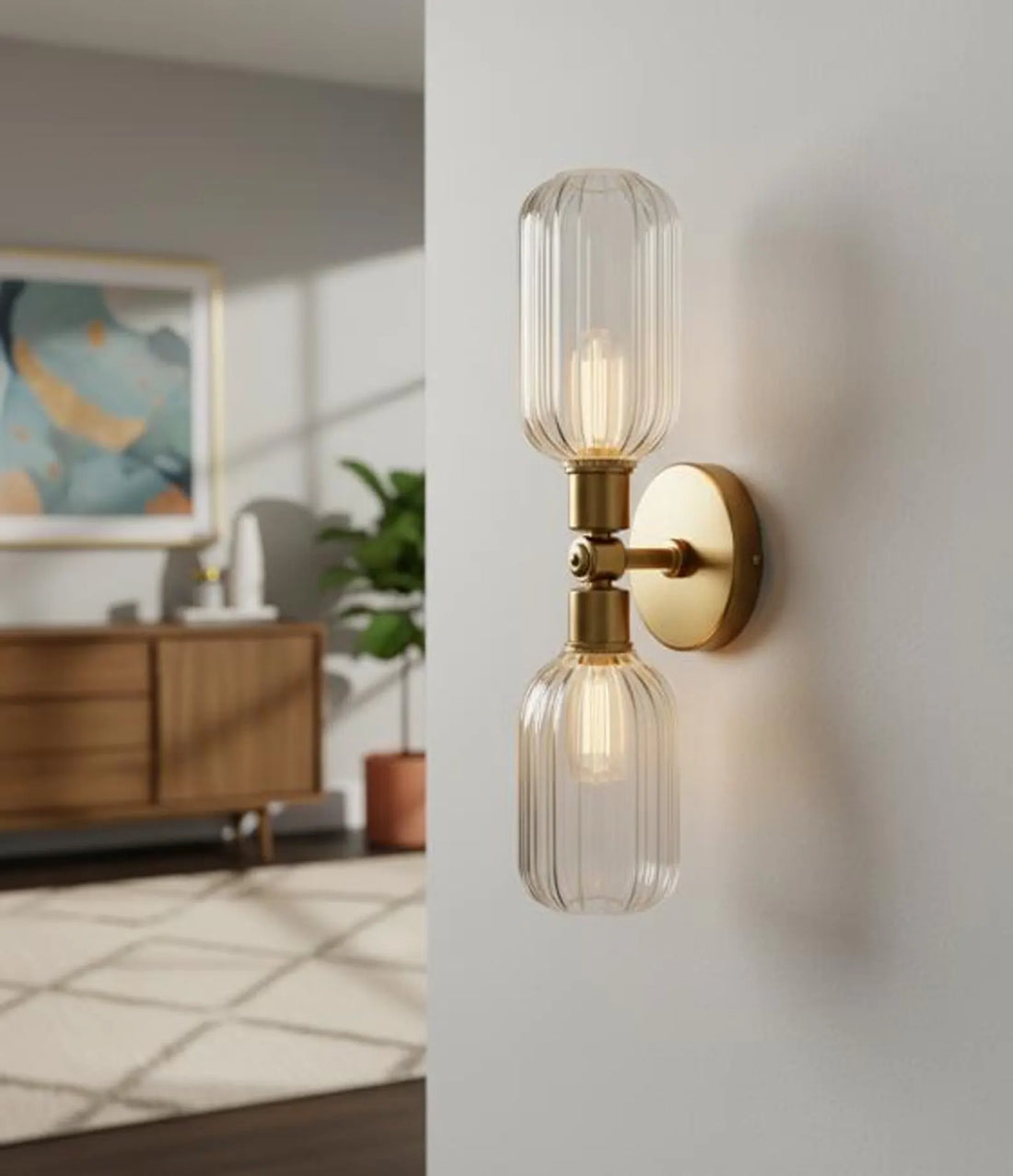 Brass Wall Sconce