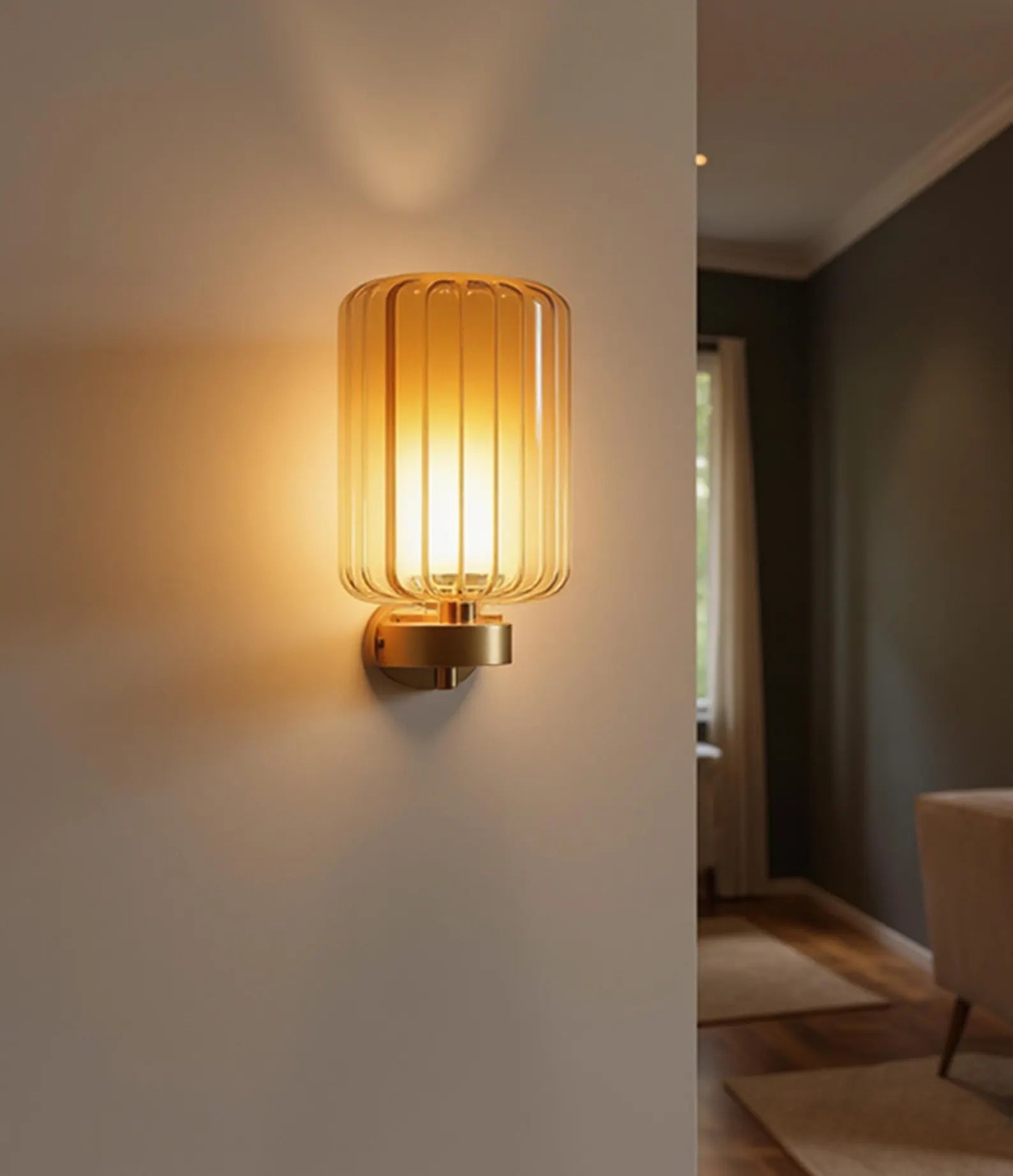 Handmade Brass Wall Sconce
