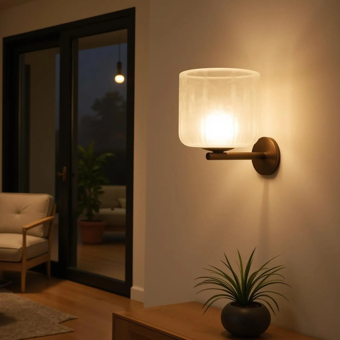 Handmade Wall Sconce Brass Fixture