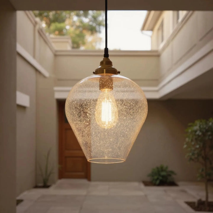 Customizable Glass Pendant Light