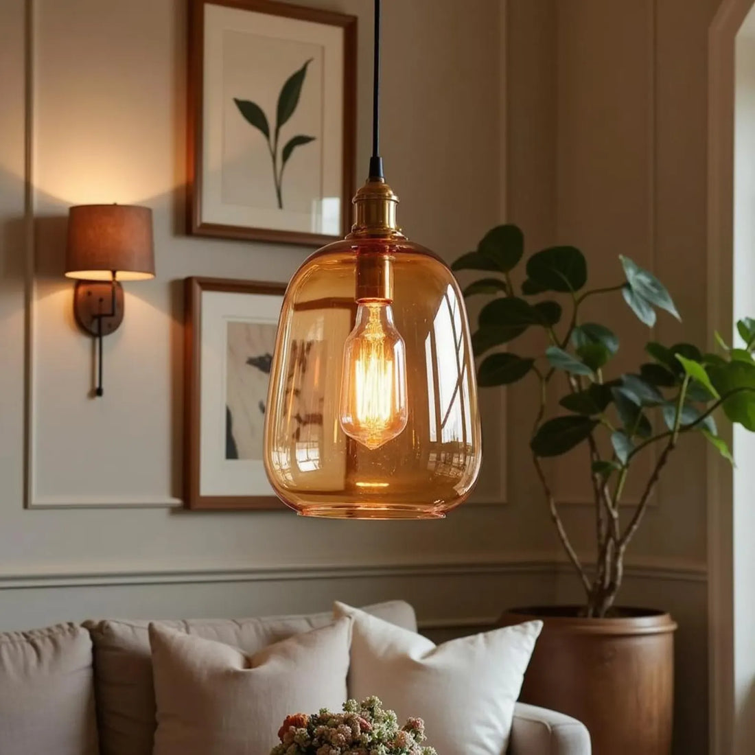 Amber Lighting Pendant
