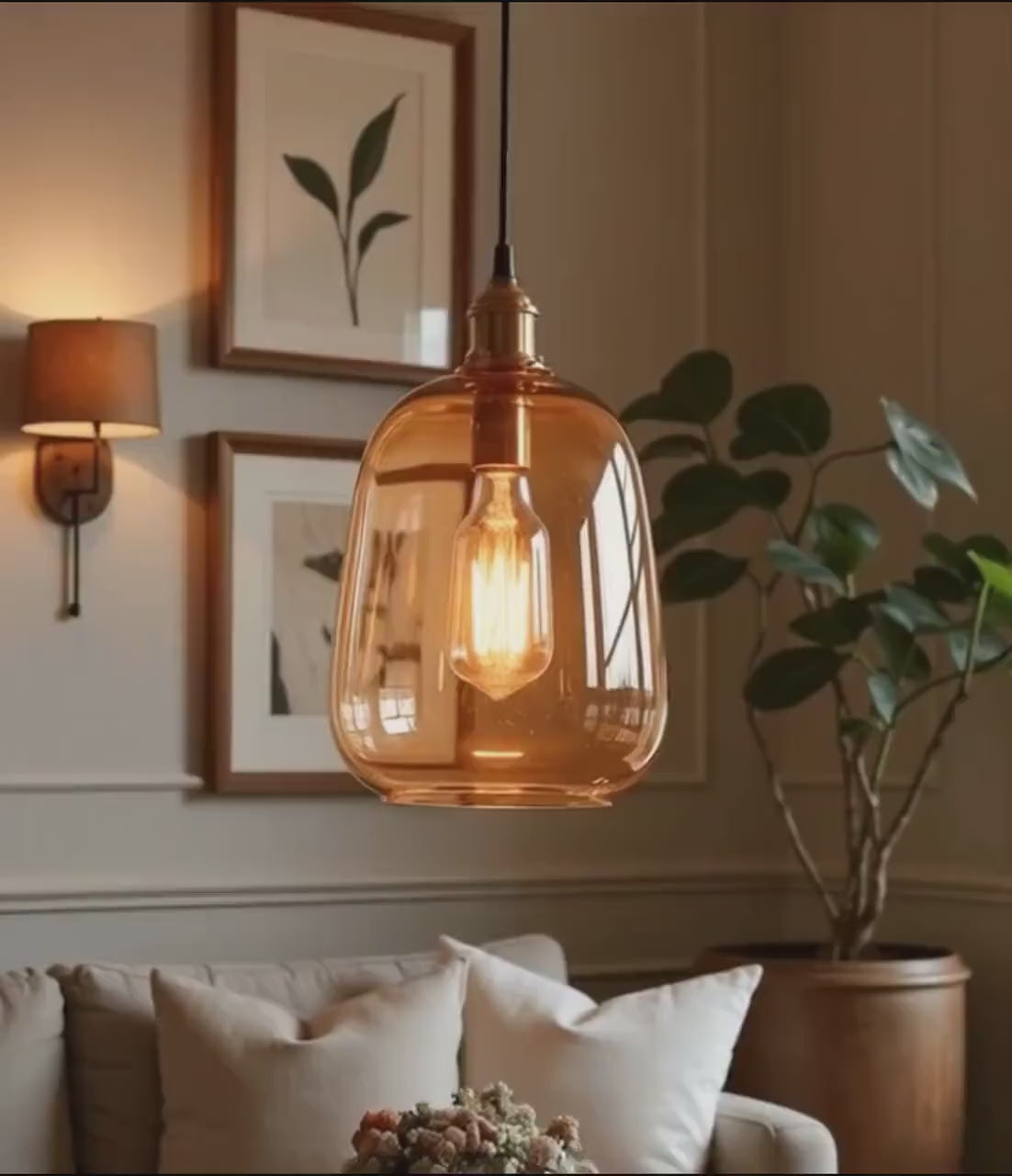 Amber Lighting Pendant